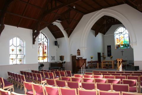The Church looking diagonally towards the Vestry
