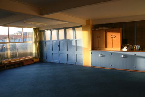 The Primary Room with partition closed