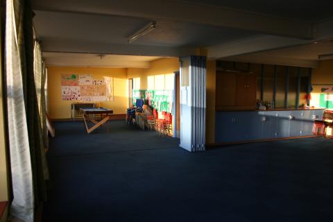 The Primary Room with partition open